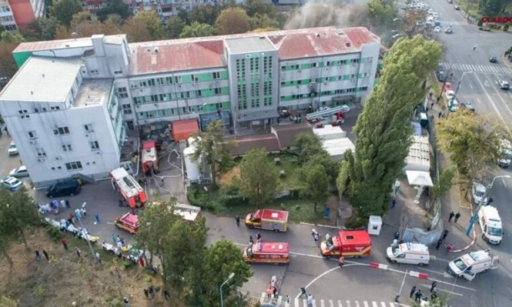 Τραγωδία στην Ρουμανία: 9 νεκροί από πυρκαγιά σε νοσοκομείο στην Κωνστάντζα